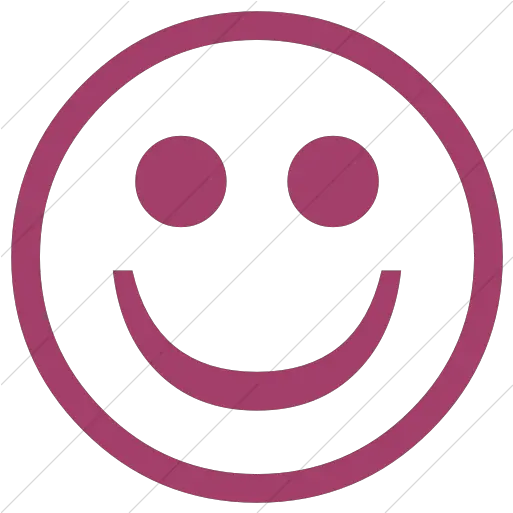 Iconsetc Simple Pink Classic Emoticons Smiling Face Icon Happy Png Smile Face Icon