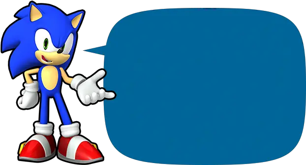 Sonic Sez Blank Template Imgflip Sonic Memes Png Speech Bubble Generator Png