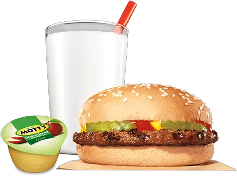 Hamburger Cheeseburger King Jr Meal Burger Capri Sun Apple Juice Burger King Png Burger King Logo Transparent