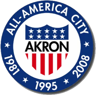 Home G Stephens Inc City Of Akron Ohio Logo Png University Of Akron Logo