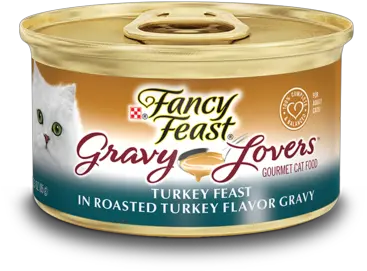 Fancy Feast Gravy Lovers Turkey In A Roasted Flavor Wet Cat Food Convenience Food Png Cooked Turkey Png
