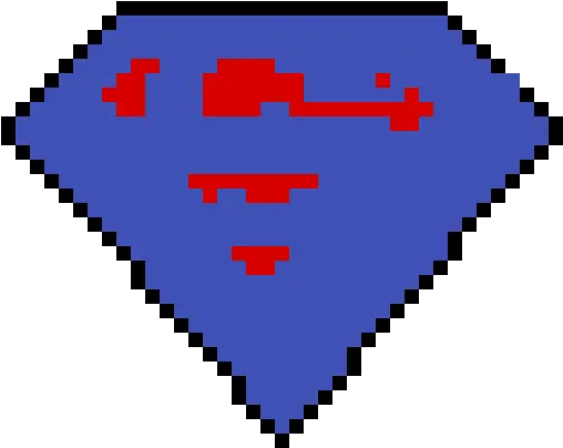 Pixilart Tiny Superman Png Super Girl Logo