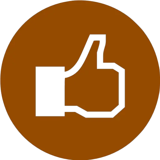 Brown Facebook Like 4 Icon Pink Facebook Like Icon Png Facebook Like Icon Png