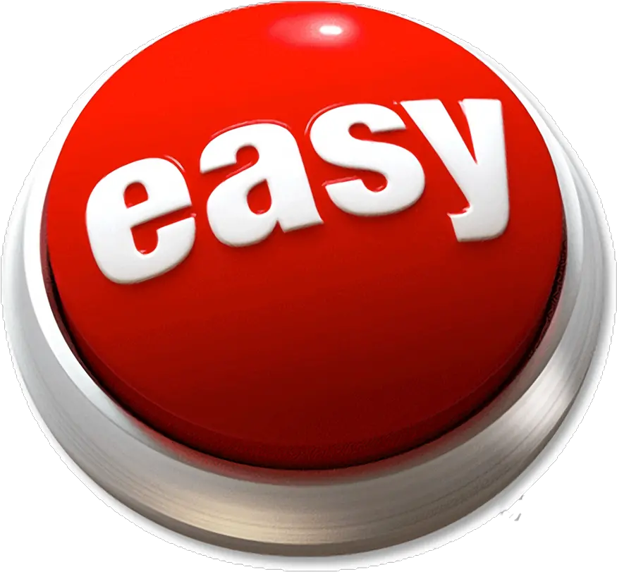 Easy Easy Button Png Easy Button Png