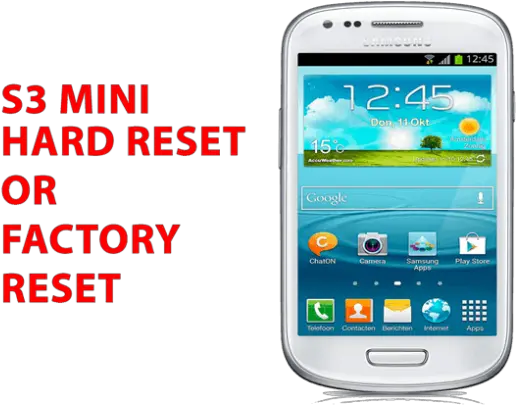 Samsung S3 Mini Hard Reset Samsung Galaxy Express Png Galaxy S3 Icon