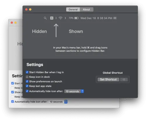 Hidden Bar Hide Menu Bar Icons On Your Mac Superbits Dot Png Icon For Simplicity