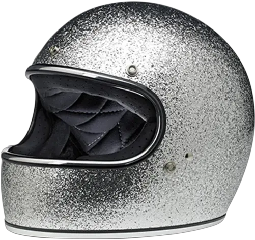 Helmets Visors And Parts Motomike Canada Biltwell Gringo Silver Flake Png Icon Helmets Parts