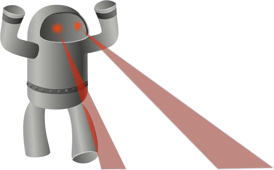 Lazer Eyes Png 4 Image Robot With Laser Eyes Laser Eyes Png