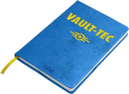 Fallout Notebook Vault Tec Document Png Fallout 2 Logo