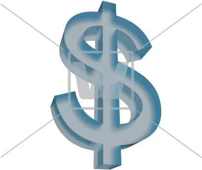 Download Dollar Symbol 3d Blue Dollar Sign Transparent Png Dollar Sign Transparent Png