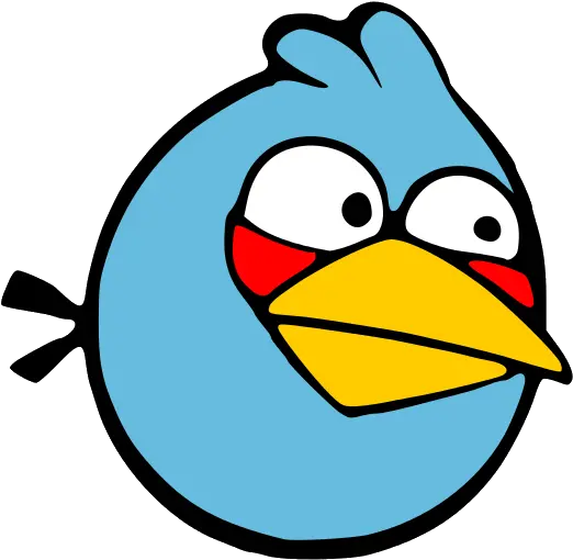 Blue Angry Birds 46189 Free Icons And Png Backgrounds Blue Color Angry Bird Blue Bird Png