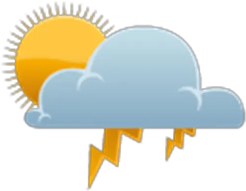 Current Weather Forecast Amazoncouk Appstore For Android Scattered Thunderstorms Symbol Png Weather Png