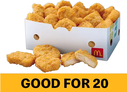 Mcdonalds Delivery Mcdo Chicken Nuggets Png Chicken Nugget Png
