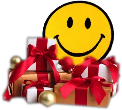 Download Amazon Smile Click Here Christmas Gift Box Png Amazon Smile Png