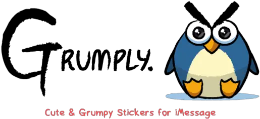 Grumply Sticker App For Ios U2014 Animation For Tv Series Png Cute Stickers Png