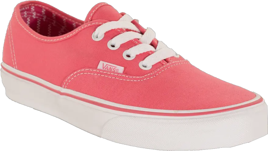 Download Hd Picture Neon Coral Vans Transparent Png Image Shoe Vans Png