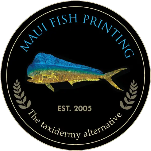 Maui Fish Printing The Mounting Alternative Fish Products Png Flying Fish Logo