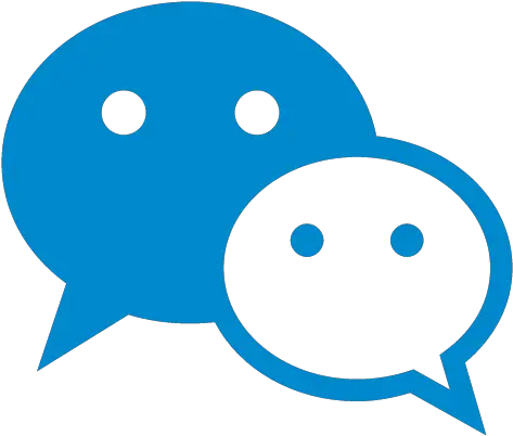 Corporate Branding Wechat Icon Blue Png Wechat Logo Png