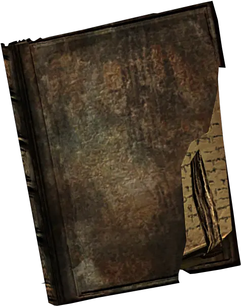 Old Ruined Book Transparent Png Skyrim Ruined Book Old Book Png