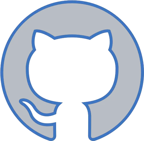 Github Logo Png Transparent Github Icon Blue Git Hub Logo