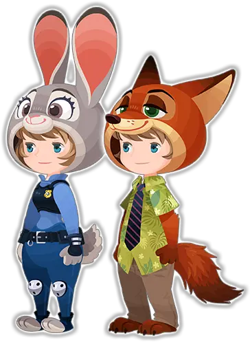 Informationkingdom Hearts Union Kingdom Hearts Unchained X Zootopia Png Nick Wilde Png