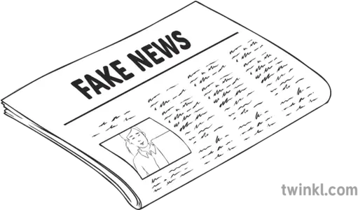 Fake News Pshce Newspaper Headline Ks3 Fake News Black And White Png Fake News Png