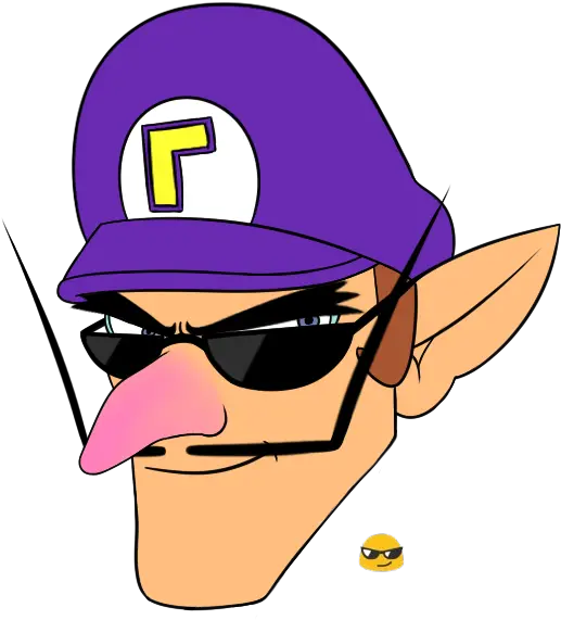 Download Waluigi Hat Png Waluigi Emoji Discord Waluigi Hat Png