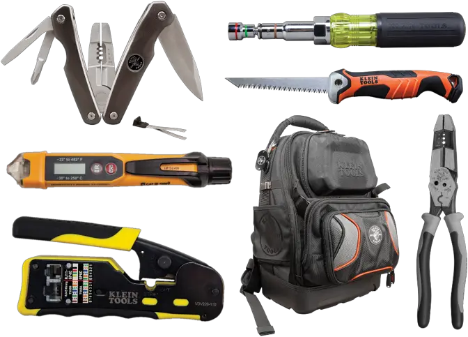 Klein Tools Wins 7 2018 Pro Tool Innovation Awards Electrician Tool Backpack Png Win 7 Battery Icon