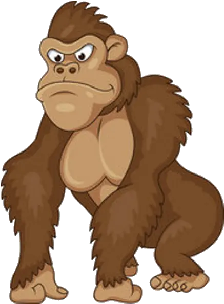 Download Banner Free Ape Gorilla Clipart Png Gorilla Cartoon Png