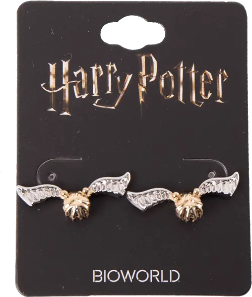 Harry Potter Snitch Stud Earrings Produit Dérivés Harry Potter Png Snitch Png