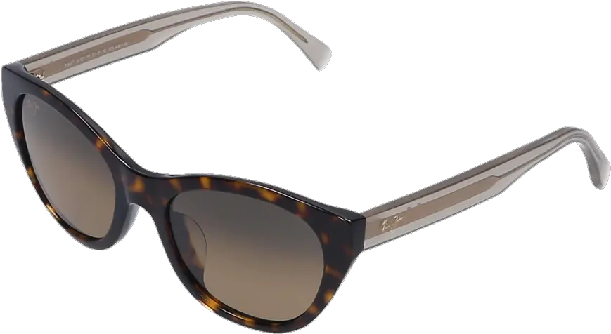 Maui Jim Sunglasses Cat Eye Capri 10e Acetate Turtoise Beige Love Moschino Sunglasses Womens Png Cat Pupil Icon