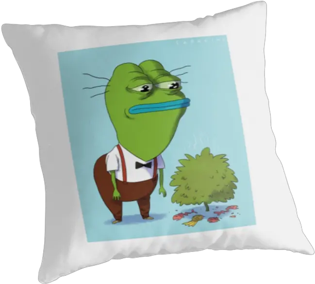Download Hd Rip Pepe Rare Pepe Rocko Modern Life Png League Of Legends Frog Icon