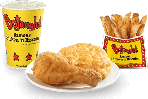 Chicken Leg Kidu0027s Meal Tri Arc Bojangles Nc U0026 Va Bojangles Chicken Supreme Combo Png Chicken Leg Png