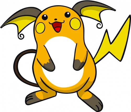 Raichu The Mouse Pokémon Raichu Pokemon Png Raichu Png