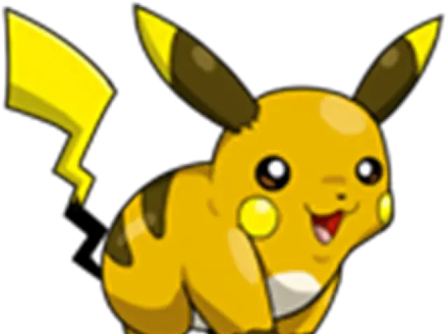 Pikachu Clipart Roblox Pokemon Raichu Png Raichu Png