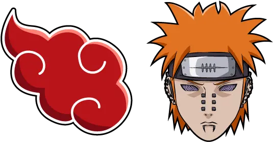 Naruto Deva Path Akatsuki Cursor U2013 Custom Browser Cartoon Png Akatsuki Logo