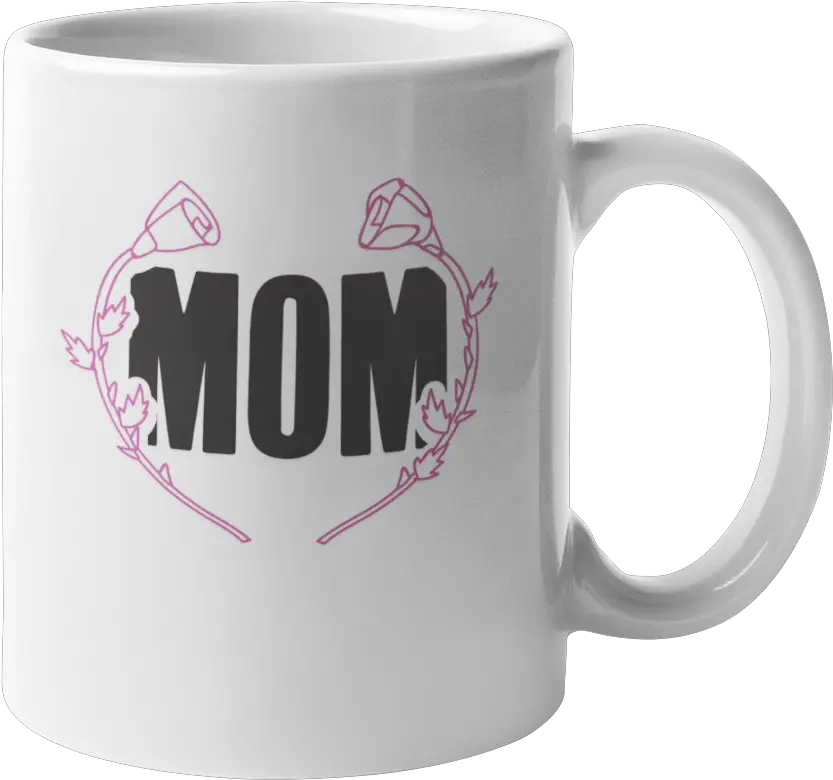 Mom Flower Design Coffee U0026 Tea Mug For Motheru0027s Day Mimi Or Women 11oz Walmartcom Magic Mug Png Mimi Icon