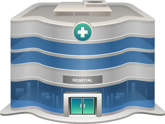 Cartoon Hospital Png Image With No Vertical Hospital Png