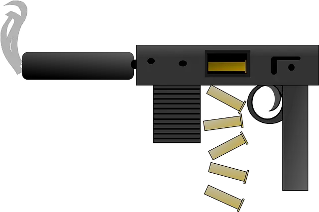 Download Hd Cartoon Gun Arms Automatic Bullets Weapon Gun Clip Art Png Arm With Gun Png