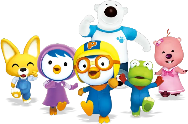 Download Hd Pororo Pororo Characters Png Friends Transparent