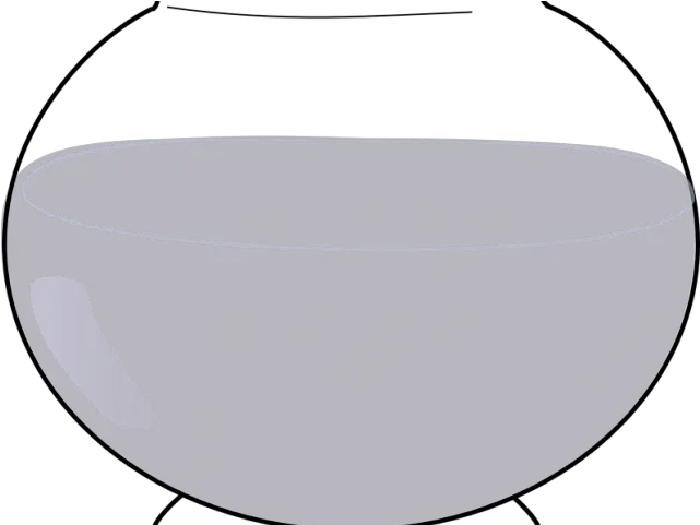 Fish Bowl Png Fish Bowl Clipart Glass Bowl Circle Glass Bowl Cartoon Fish Bowl Png