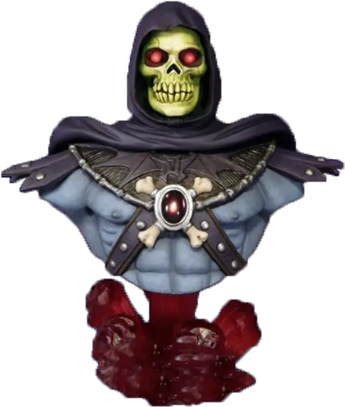 Download Masters Of The Universe Tweeterhead Masters Of Skeletor Bust Png Skeletor Png