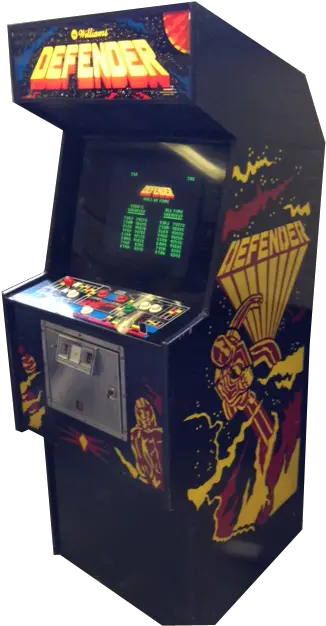 Defender Arcade Machine Hire Arcade Machine Png Arcade Cabinet Png