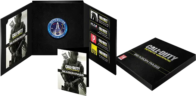 Game Call Of Duty Infinite Warfare Season Pass Gift Box Png Infinite Warfare Png