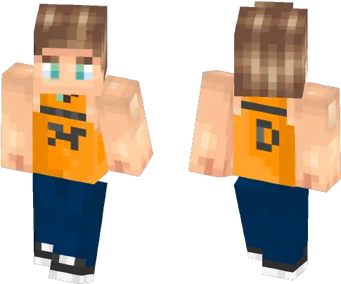 Me Minecraft Skin Minecraft Skin Boy Pvp Png Camp Half Blood Logo