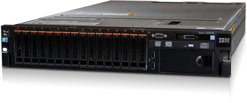 Download Free Lenovo 19 Inch Ibm Servers Xeon Computer Rack Ibm System X3650 M4 Hd Png Lenovo Png