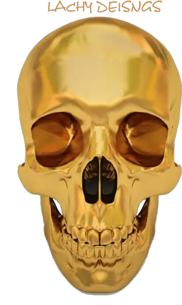 Gold Skull Psd Official Psds Transparent Gold Skull Png Skull Png Transparent