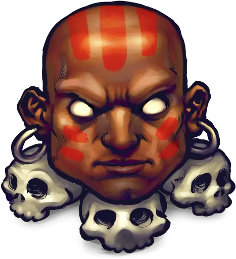 Street Fighter Dhalsim Icon Dhalsim Head Png Street Fighter Png