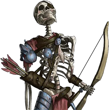 Skeleton Archer Wesnoth Units Database Dnd 5e Skeleton Archer Png Archer Png