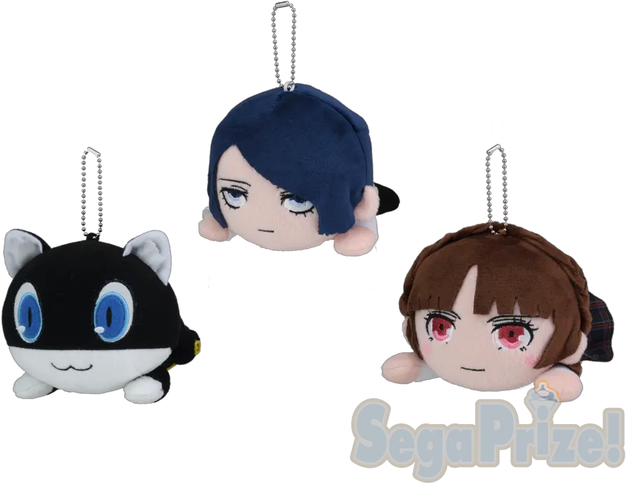 Aitaikuji Persona 5 Sega Prize Nesoberi Lying Down Plush Persona 5 Nesoberi Plush Png Persona 5 Logo Png